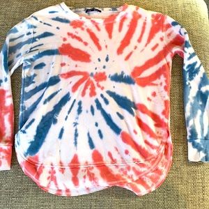 Ocean drive red, white, and blue crew neck like new. (size small)